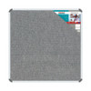 Parrot Products Bulletin Board Ribbed Aluminium Frame 900x900mm - Laurel