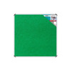 Bulletin Board Ribbed Aluminium Frame (900x900mm - Palm)