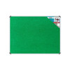 Bulletin Board Ribbed Aluminium Frame (1200x900mm - Palm)