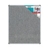 Bulletin Board Ribbed Aluminium Frame (1200x1000mm - Laurel)