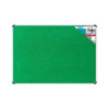 Bulletin Board Ribbed Aluminium Frame 1800x1200mm - Palm