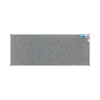 Bulletin Board Ribbed Aluminium Frame (3000x1200mm - Laurel)