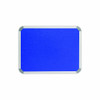 Parrot Products Info Board Aluminium Frame - 600450mm - Royal Blue