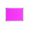 Info Board (Aluminium Frame - 600*450mm - Pink)