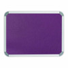 Info Board (Aluminium Frame - 900*600mm - Purple)