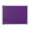 Parrot Products Info Board Aluminium Frame - 900600mm - Purple