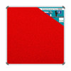 Parrot Products Info Board Aluminium Frame - 900900mm - Red