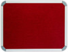 Parrot Products Info Board Aluminium Frame - 1200900mm - Burgandy