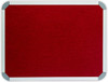 Parrot Products Info Board Aluminium Frame - 12001200mm - Burgandy