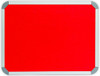 Info Board Aluminium Frame - 18001200mm - Red