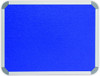 Parrot Products Info Board Aluminium Frame - 1800900mm - Royal Blue