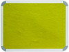 Parrot Products Info Board Aluminium Frame - 1800900mm - Yellow