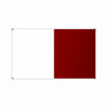 Non-Magnetic Combination Whiteboard (2000*1200mm - Burgandy Felt)