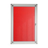 Hinged Pinning Display Case (900*600mm - Red)