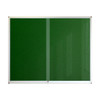 Parrot Products Pinning Display Case 1200900mm - Green