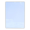 Perspex Pocket (Clear/White Backing A2)