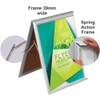 Parrot Products A-Frame Poster Frame Sandwich A1