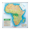 Map Board - Africa (1230*1230mm - Magnetic White)
