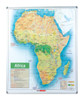 Parrot Products Map Board - Africa 1230930mm - Magnetic White