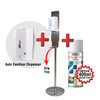 Parrot Products Promo Bundle Come Clean - Auto Sanitizer Dispenser Dispenser Stand SS Aerosol Sanitizer