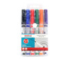 Whiteboard Markers (6 Markers - Slimline Tip - Pouch)