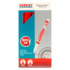 Whiteboard Markers (10 Markers - Slimline Tip - Red)