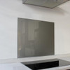 Metallic Silver Hob Splashback 598 x 650 x 6mm