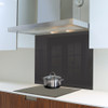 Metallic Black Hob Splashback (898 x 700 x 6mm)