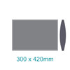 Sign Frame (300*420mm - Double Sided - Wall Mounted)