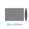 Parrot Products Sign Frame (300*420mm - Double Sided - Wall Mounted) 