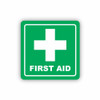 Parrot Products Green First Aid Symbolic Sign - Printed on White ACP (150 x 150mm) 