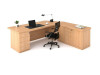 Execuline Executive Desk in Veneer Wood
