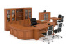 President Executive Desk in Veneer Wood
