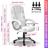 Lielie Visitors Chair in White