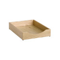 Contract Solid Wood Letter Tray Single