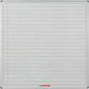 Parrot Products Educational Board Magnetic Whiteboard 12201220 - White Lines Side Panel - Option A