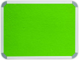 Parrot Products Info Board Aluminium Frame - 15001200mm - Lime Green