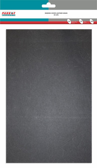 Leather Grain Binding Cover A4 - 150GSM - Pack of 25 - Black