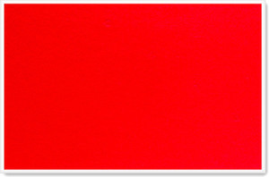 Info Board Plastic Frame - 1200900mm - Red