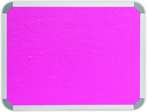 Parrot Products Info Board Aluminium Frame - 1800900mm - Pink