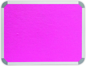 Parrot Products Info Board Aluminium Frame - 30001200mm - Pink