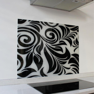 Parrot Products Swirl Hob Splashback 898 x 700 x 6mm