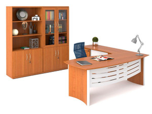 Athena Executive Desk in Veneer Wood