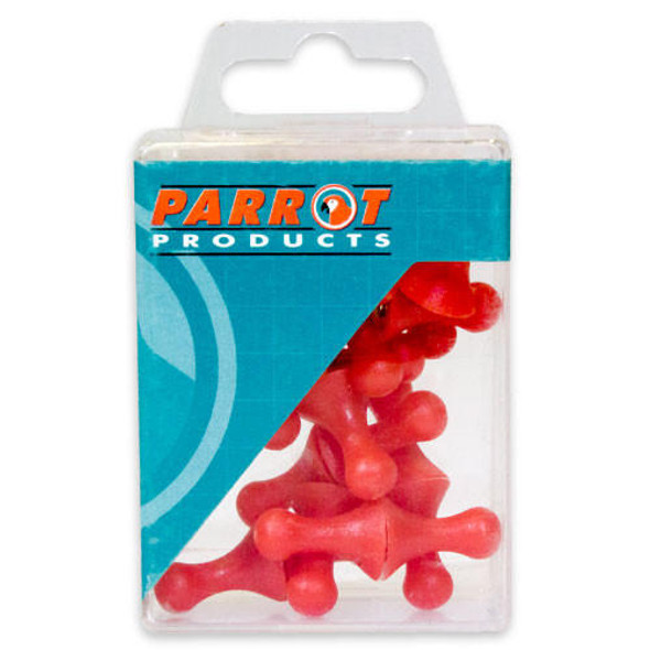 Parrot Products Magnet Map Pins 25 Box - Size16mm - Red