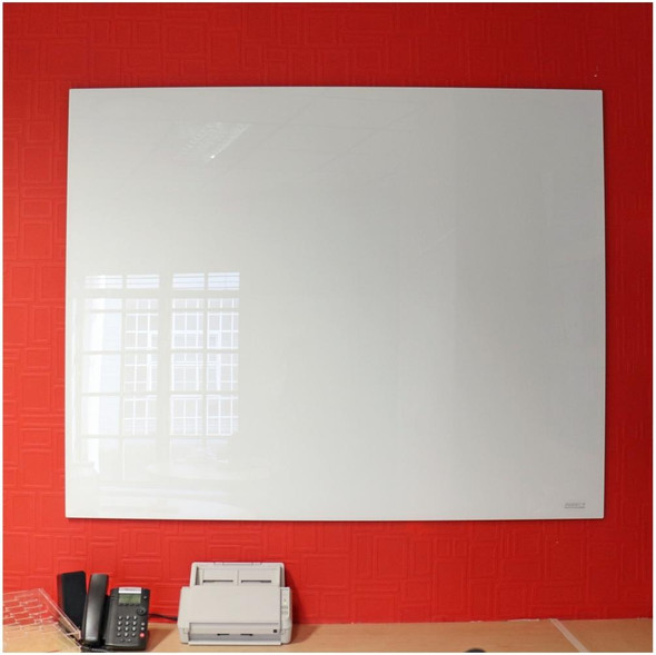 Floating Magnetic Glass Whiteboard 1200x1200mm