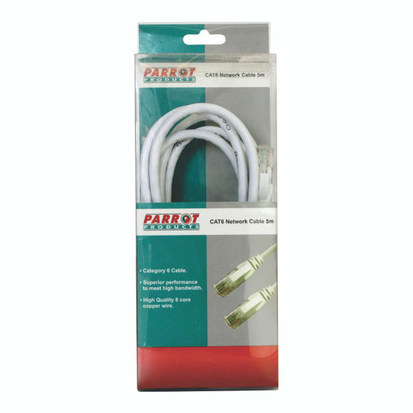 Parrot Products Network Cable Cat 6 - 5 Meters