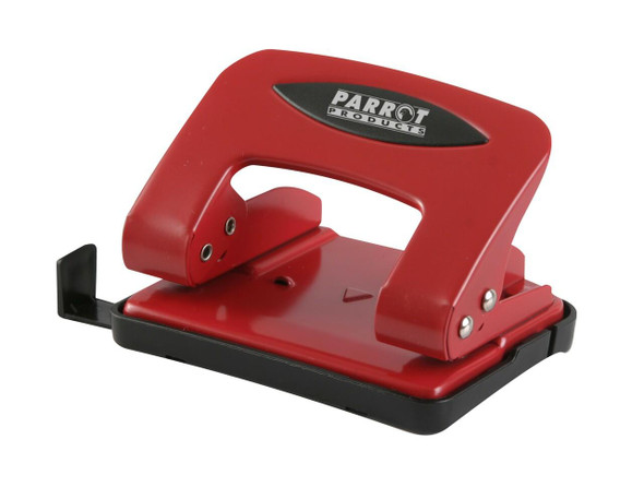 Steel Hole Punch 20 Sheets - Red