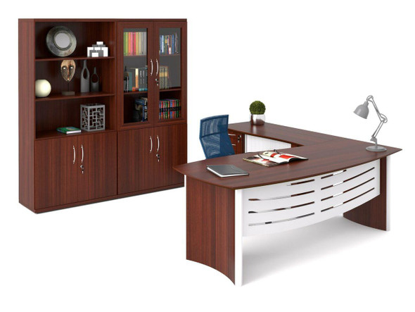 Athena Executive Desk in Veneer Wood