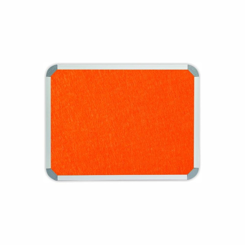 Info Board Aluminium Frame - 600450mm - Burnt Orange