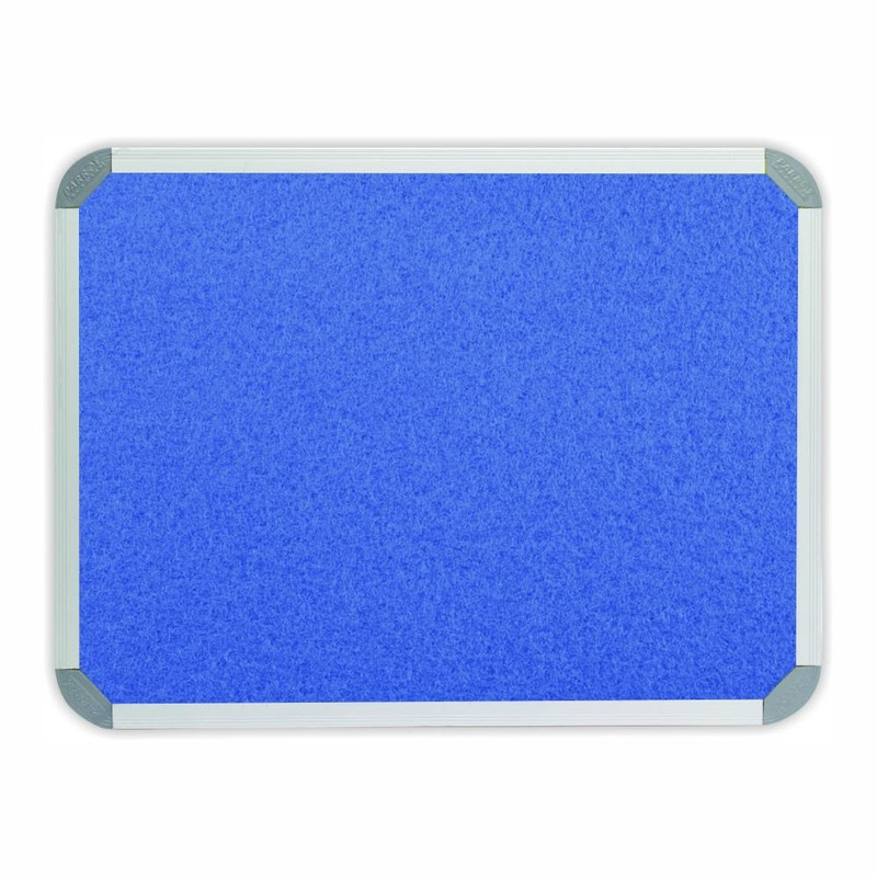 Info Board Aluminium Frame - 900600mm - Sky Blue